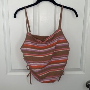 Aerie Striped Side Tie Tank